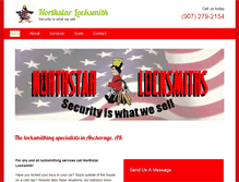 Tablet Screenshot of northstarlocksmithak.com